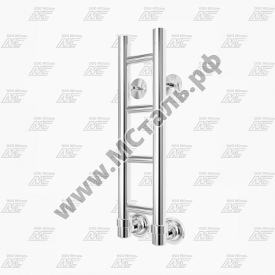 Прямая узкий полотенцесушитель 100 мм шириной